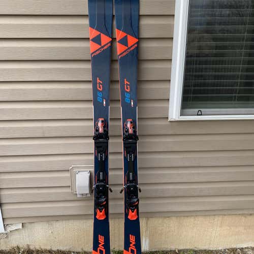 2020 Fischer RC ONE 86 GT Skis w/ RSW 12 GW Powerrail Bindings