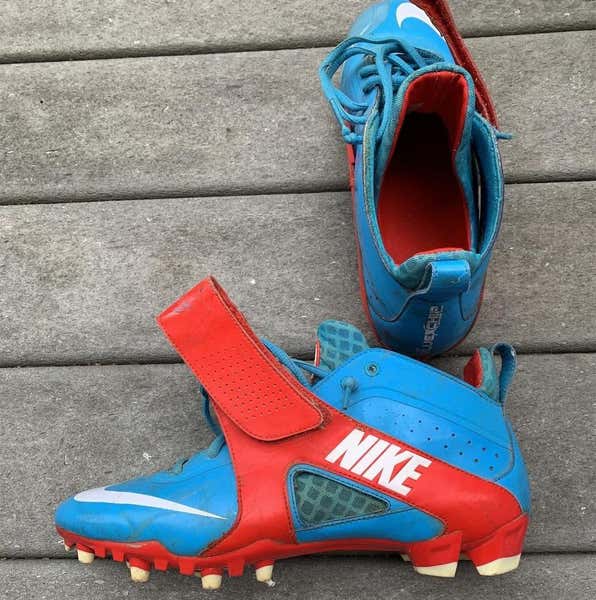 Jake Reed Nike Blue Chip Huarache Lacrosse Cleats, Men display picture 1