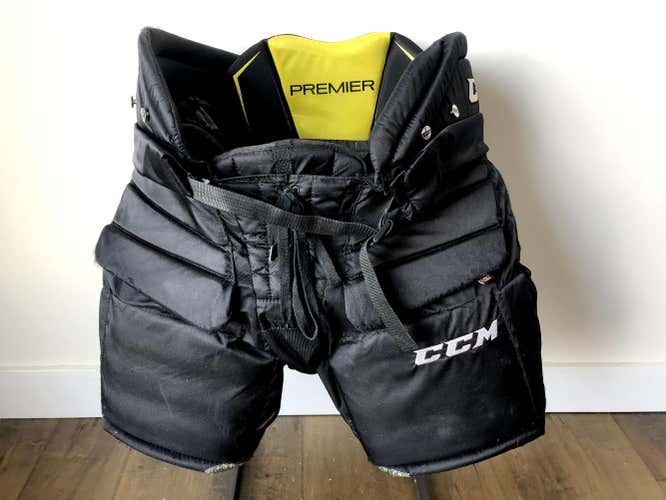 Used | CCM Premier Pro Goalie Pants | Senior XL | BLACK