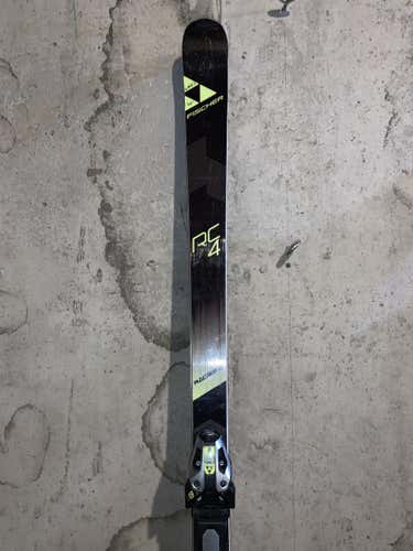 Fischer 2018 RC4 World Cup GS Skis With Bindings