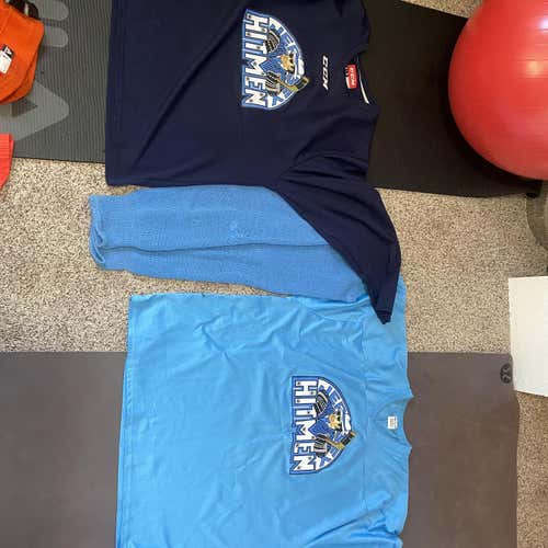 Jersey Hit men Dark Blue And Baby Blue 52 CCM Jersey