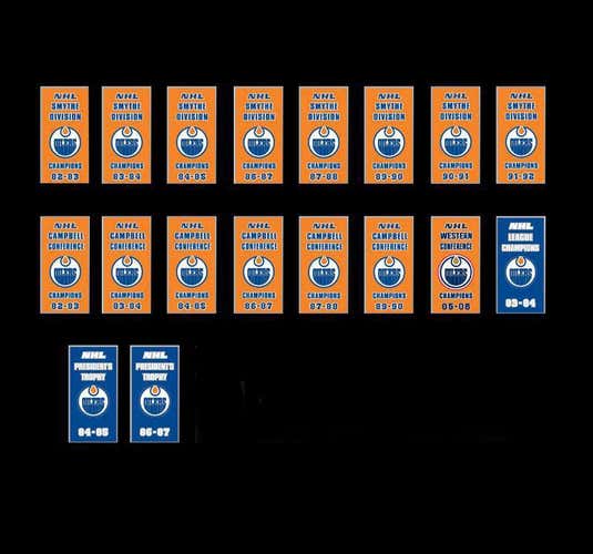 Custom Oilers Banners For Keith