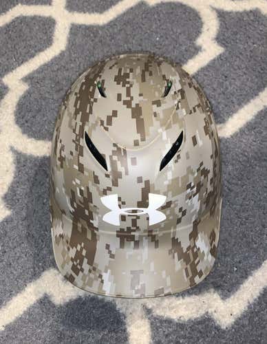 Desert Camo Used One Size Fits All Under Armour UABH100 Batting Helmet