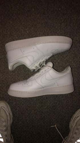 White AIRFORCE 1 Unisex Size 11 (Women's 12) Nike Shoes