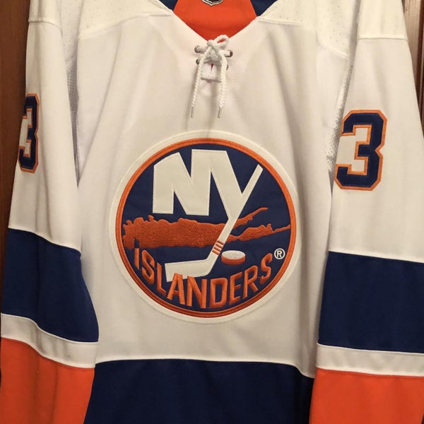 “New” Mathew Barzal New York Islanders Away Jersey White Adult Size 52 Adidas Jersey