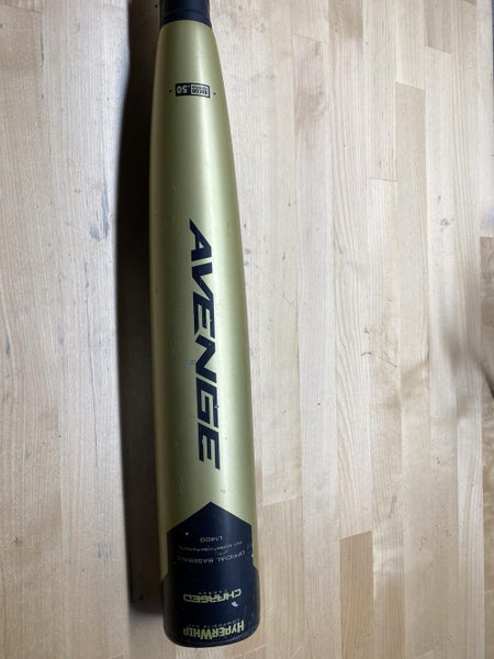 Used High School/College BBCOR Certified 2019 AXE Hybrid Avenge Bat (-3) 30 oz 33"