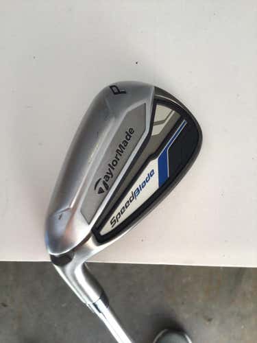 Used Taylormade Speed Blade Pitching Wedge Steel Stiff Golf Wedges
