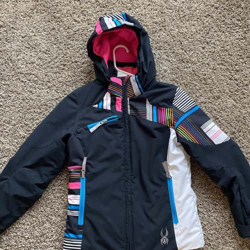Girls Spyder Insulated Ski Jacket, Size 10