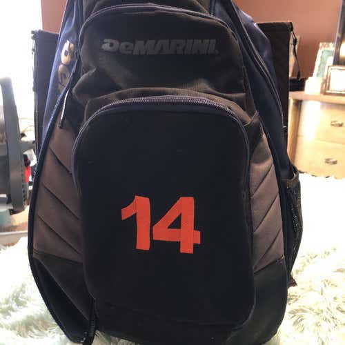 Blue Used DeMarini Bat Pack