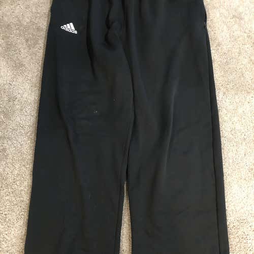 Black Adult Large Adidas Sweatants