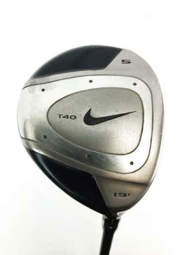 Nike T40 Graphite Size 5 19* Right Handed Regular Flex Fairway Wood