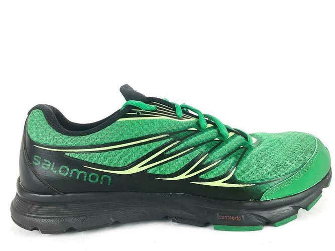 Salomon Sense Link Mens Size 10.5 45 1/3 Green Running Shoes