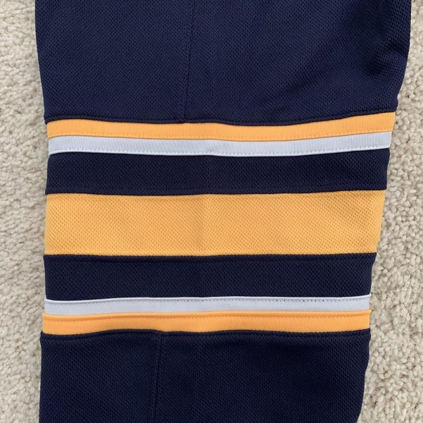 Size 50 (M) Buffalo Sabres Adidas Blue Home Authentic Men's Blank Jersey