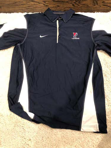 Penn Lacrosse Nike Golf Shirt- Medium