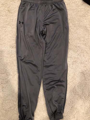 Gray Adult Large Under Armour Sweatpants
