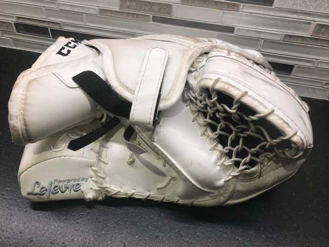 White Used Senior CCM Regular Premier Pro