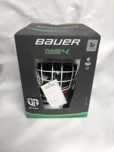 New Senior Bauer NME 4 Goalie Mask