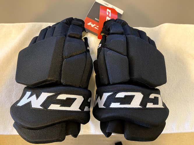 New w/ Tags CCM HGTKPP Gloves 14" Pro Stock