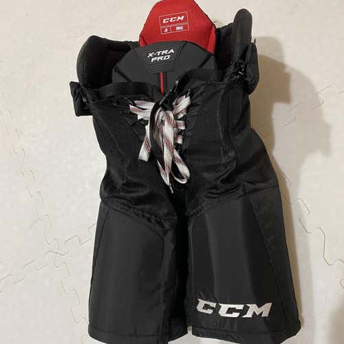 Black Junior Small CCM  Hockey Pants