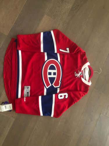 New with tags Men's Adult PK Subban #76 Canadiens Reebok Jersey