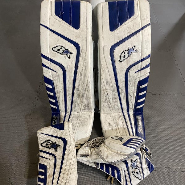 Blue Senior 34" Regular Optik Goalie Full Set