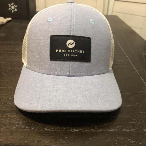 Blue Pure Hockey Snap back