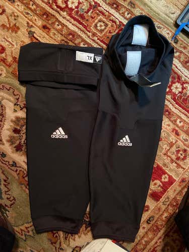 Black Senior XL Adidas Pro Stock Socks