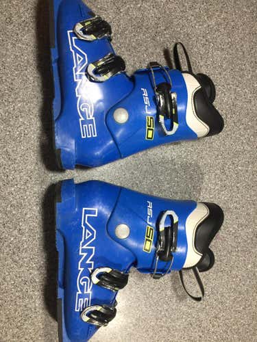 Used Kid's Lange Racing RSJ 50 Ski Boots
