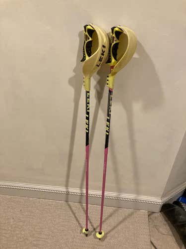 115 Pink Carbon Fiber Leki Racing Poles