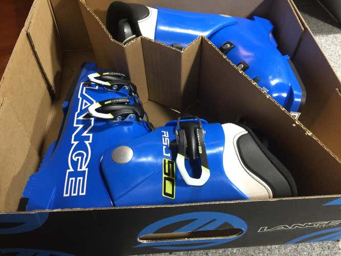 NEW Kid's Lange Racing RSJ 50 Ski Boots