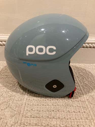 Medium/Large POC Skull Orbic X Spin Helmet FIS Legal Dark Kyanite Blue