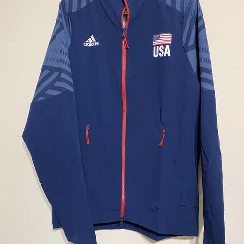 Adidas Men's USA Volleyball Warm Up Jacket Size Small