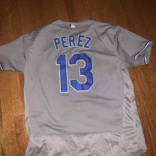 XL Kansas City Royals Salvador Perez Away Jersey