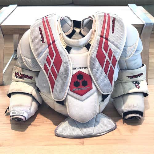 Pro Stock Pro Return Custom Vaughn V8 Pro Carbon Chest Protector - Large