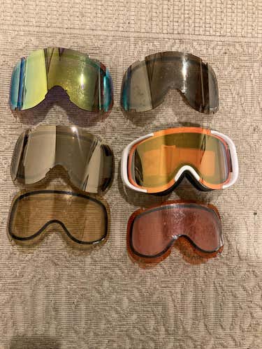 White POC Cornea Ski Goggles