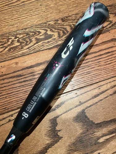 Used 2020 DeMarini Composite CF Glitch Bat (-8) 23 oz 31" USSSA Certified Kid Pitch (9YO-13YO)