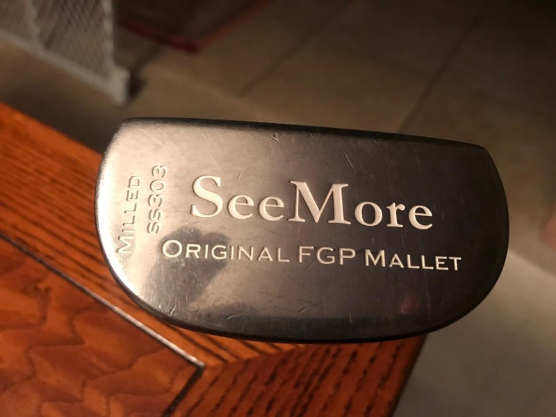 Used Men's SeeMore Right Handed Mallet SeeMore FGP Mallet Putter 36"