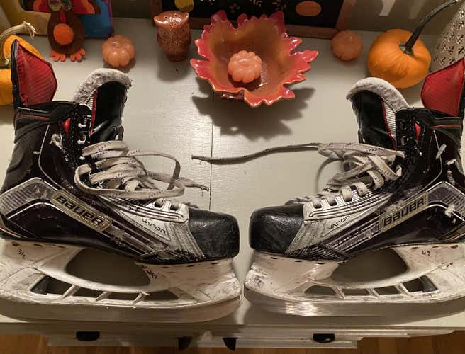 Used Senior Bauer Vapor 1X Hockey Skates Regular Width Size 7