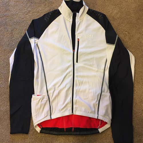 White Adult Extra Large GORE BIKE WEAR Cycling Jersey