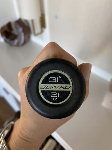 Used Kid Pitch (9YO-13YO) 2019 Rawlings Composite Quatro Pro Bat (-10) 21 oz 31"