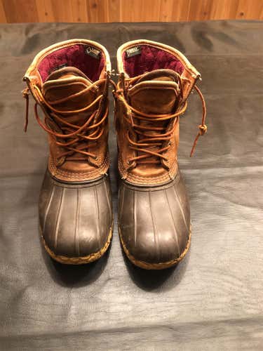 Brown Men's Size 11.5 (Women's 12.5) LL Bean Hiking Boots