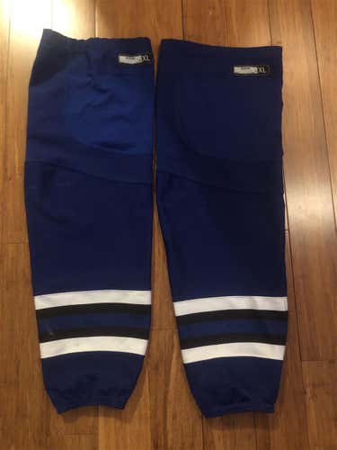Blue Senior XL CCM Pro Stock Socks