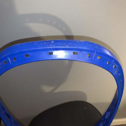 Used Unstrung blue Eclipse Goalie Head