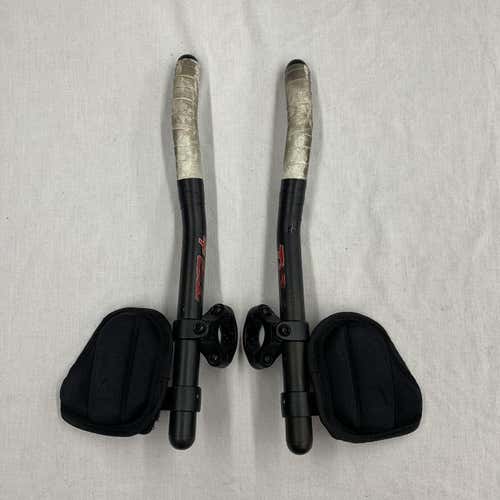 Used Profile Design T2+ Clip-On Aero Bar Extensions