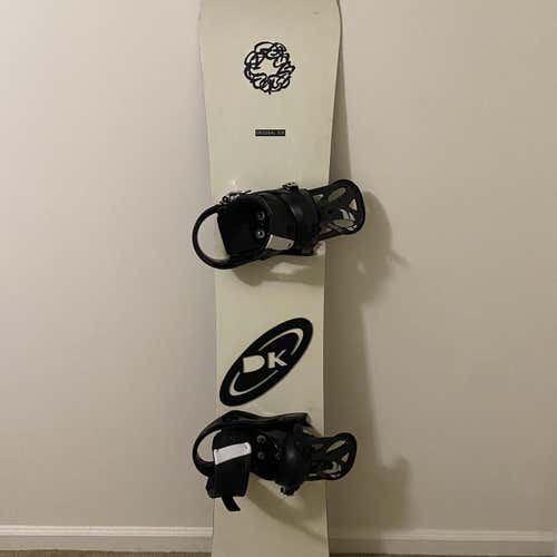 Original Sin 155 Snowboard with Burton Bindings