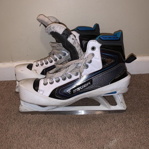 Senior Bauer Reactor 9000 Regular Width Size 11 Hockey Goalie Skates