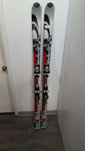 Salomon All Mountain Skis With Salomon Bindings Size 170cm