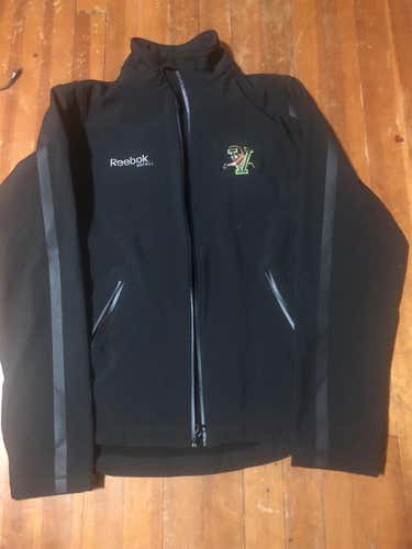 Black UVM Hockey Small Reebok Jacket