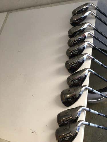 Used Callaway Ft Ibrid 3i-pw Graphite Regular Golf Iron Or Hybrid Sets
