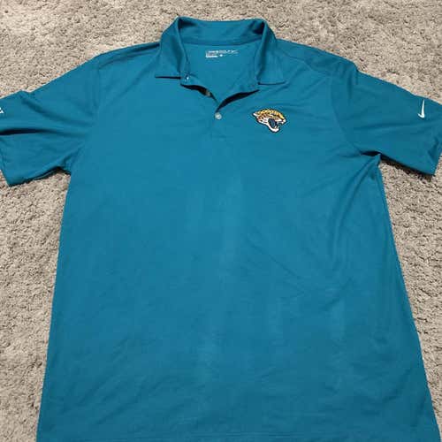 Jacksonville Jaguars Adult Large Nike Golf Shirt